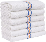 100% Cotton Triple Stripe Super Bar Mop Kitchen Towels (24-Pack, 16X19 In)