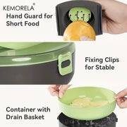 15 in 1 Vegetable Chopper Fruit Slicer Set - Stainless Steel Vegetable Cutter for Onions Potatoes Kitchen Gadget