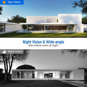 Wireless Doorbell Camera with Chime, Video Doorbell Security Camera with Batteri