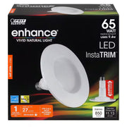 65-Watt Equivalent Instatrim 5 In/6 In. Dimmable CEC Title 24 Flood Recessed LED Light Bulb Soft White 2700K (6-Pack)