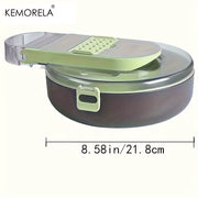 15 in 1 Vegetable Chopper Fruit Slicer Set - Stainless Steel Vegetable Cutter for Onions Potatoes Kitchen Gadget