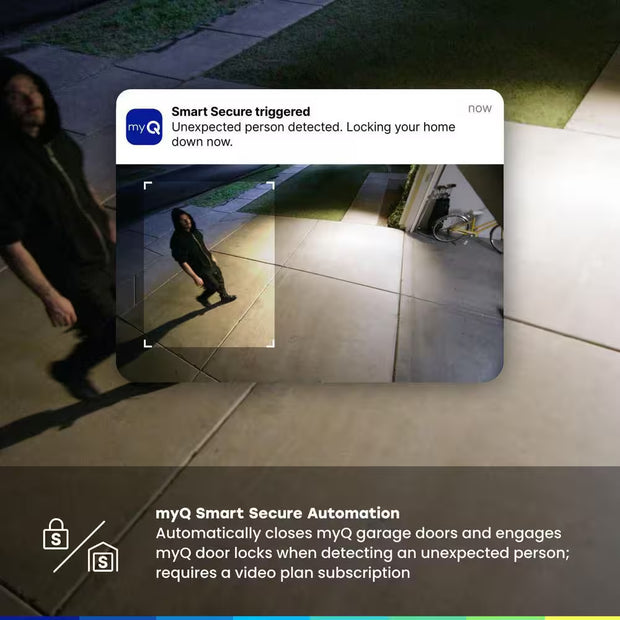 Myq Smart Outdoor Wired Security Camera