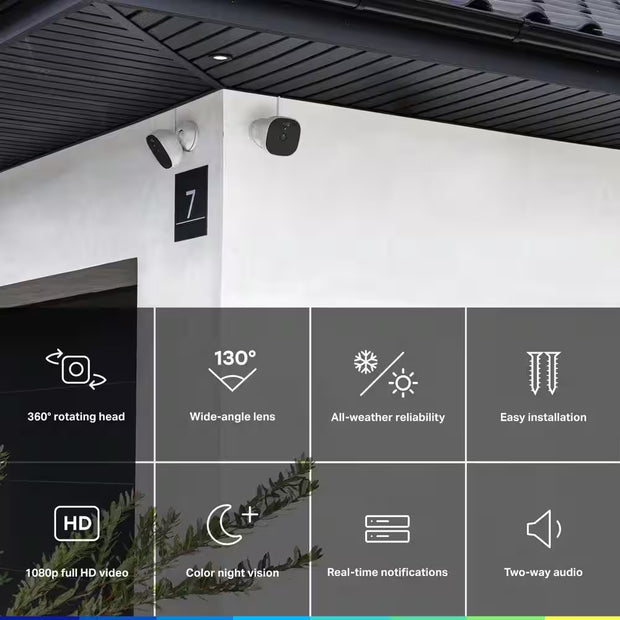 Myq Smart Outdoor Wired Security Camera