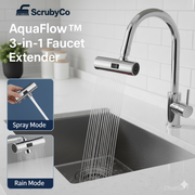 ScrubyCo AquaFlow™ 3-in-1 Faucet Extender