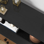 8 Drawer Wood Top Storage Dresser W/2 Drawer Organizers, Espresso