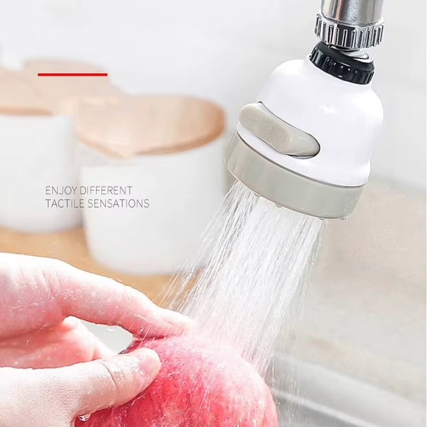 3 Modes Faucet Aerator Moveable Flexible Tap Head Shower Diffuser Rotatable Nozzle Adjustable Booster Faucet Kitchen Accessories