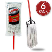 Large Cotton Wet String Mop (6-Pack)