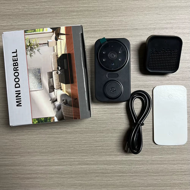 Wifi Wireless Visual Intercom Doorbell APP Remote Monitoring Smart Visual Doorbell Front Door Camera Indoor Outdoor Surveillance