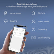 4" White Gimbal Trim Color Selectable Recessed LED Light 8W (50W Eq) Alexa/Google