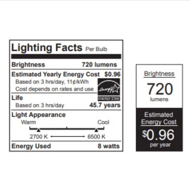 4" White Gimbal Trim Color Selectable Recessed LED Light 8W (50W Eq) Alexa/Google
